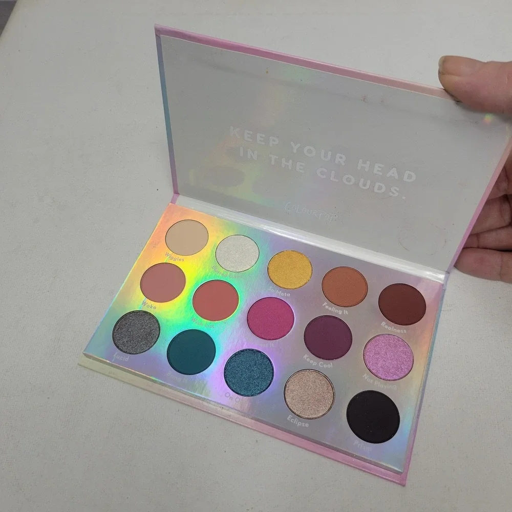 NEW No‎ Box Colourpop Chasing Rainbows Pressed Powder Eyeshadow Palette